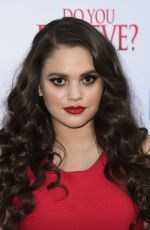 MADISON PETTIS at Do You Believe Premiere in Los Angeles