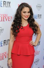 MADISON PETTIS at Do You Believe Premiere in Los Angeles