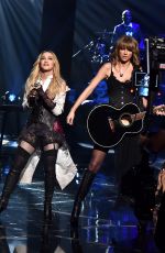 MADONNA and TAYLOR SWIFT Performs at iHeartRadio Music Awards