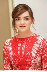 MAISIE WILLIAMS at Game of Thrones Season 5 Press Conference in Beverly Hills