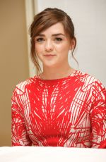 MAISIE WILLIAMS at Game of Thrones Season 5 Press Conference in Beverly Hills