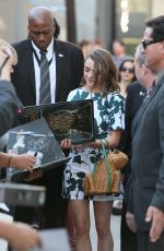 MAISIE WILLIAMS at Jimmy Kimmel Live! in Los Angeles 2403