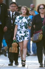 MAISIE WILLIAMS at Jimmy Kimmel Live! in Los Angeles 2403