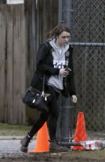 MAISIE WILLIAMS on the Set of The Devil and the Deep Blue Sea in New Orleans 0303