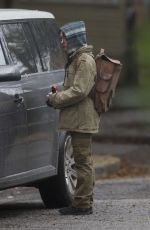 MAISIE WILLIAMS on the Set of The Devil and the Deep Blue Sea in New Orleans 0303