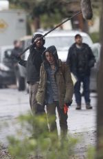 MAISIE WILLIAMS on the Set of The Devil and the Deep Blue Sea in New Orleans 0303