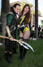 MAITLAND WARD at Long Beach Comic Expo in Long Beach