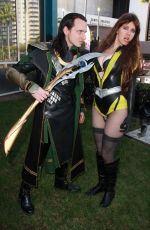 MAITLAND WARD at Long Beach Comic Expo in Long Beach