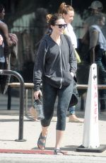 MANDY MORE in Tights Out and About in Los Angeles