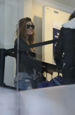 MARIA MENOUNOS in Ripped Jeans at LAX Airport 2303