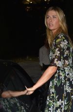 MARIA SHARAPOVA at Haute Living Cover Release Party in Miami