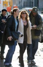 MARIAH CAREY Out and About in New York