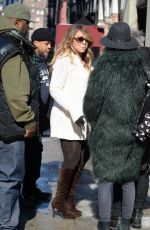MARIAH CAREY Out and About in New York