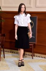 MARIE-ANGE CASTA at Chanel Fashion Show in Paris