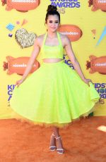 MEGAN NICOLE at 2015 Nickelodeon Kids Choice Awards in Inglewood