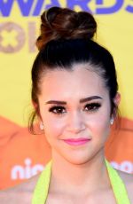 MEGAN NICOLE at 2015 Nickelodeon Kids Choice Awards in Inglewood