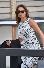 MELANIE SYKES leaves a Studio in London 100.