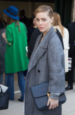 MELISSA GEORGE at Celine Fashion Show in Paris