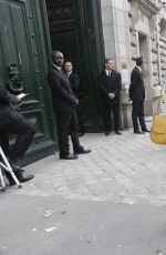 MELISSA GEORGE at Hermes Fashion Show in Paris