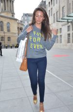 MICHELLE KEEGAN Out and About in London 2403