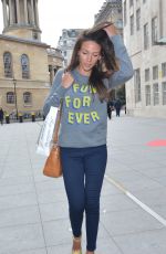 MICHELLE KEEGAN Out and About in London 2403