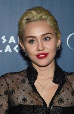 MILEY CYRUS at Omnia Nightclub at Caesars Palace in Las Vegas