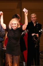 MILEY CYRUS at Tibet House Benefit Concert