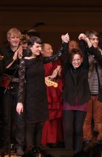 MILEY CYRUS at Tibet House Benefit Concert