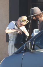 MILEY CYRUS at Unbreakable Tattoo in Studio City