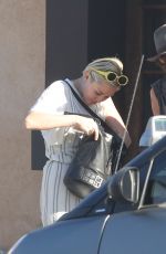 MILEY CYRUS at Unbreakable Tattoo in Studio City