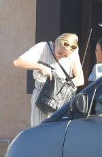MILEY CYRUS at Unbreakable Tattoo in Studio City