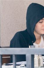 MILEY CYRUS Out for Lunch in Los Angeles 0903