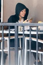 MILEY CYRUS Out for Lunch in Los Angeles 0903