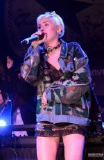 MILEY CYRUS Performs at Fader Fort Presented by Converse
