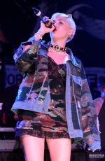 MILEY CYRUS Performs at Fader Fort Presented by Converse