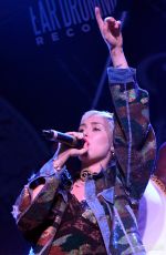 MILEY CYRUS Performs at Fader Fort Presented by Converse