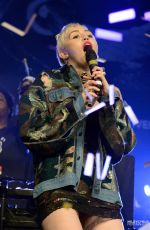 MILEY CYRUS Performs at Fader Fort Presented by Converse