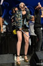MILEY CYRUS Performs at Fader Fort Presented by Converse