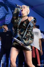 MILEY CYRUS Performs at Fader Fort Presented by Converse