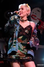 MILEY CYRUS Performs at Fader Fort Presented by Converse