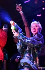 MILEY CYRUS Performs at Fader Fort Presented by Converse