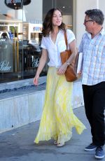 MINKA KELLY at the Largo Theatre in West Hollywood