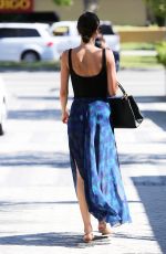 MIRANDA KERR in Tank Top Out and About in Santa Monica