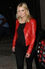 MISCHA BARTON Leaves Warwick Nightclub in Los Angeles
