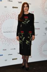 MONICA BELLUCI at Le Cinema Invente Exhibition Preview In Paris