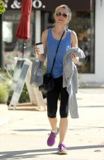NAOMI WATTS in Leggings Out in Brentwood 2503