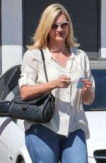 NATASHA HENSTRIDGE Leaves a Hair Salon in Beverly Hills 2603