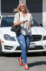 NATASHA HENSTRIDGE Leaves a Hair Salon in Beverly Hills 2603