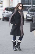 NEVE CAMPBELL Arrives at JFK Airport in New York