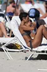 NICOLE MURPHY in Bikini at a Beach in Miami